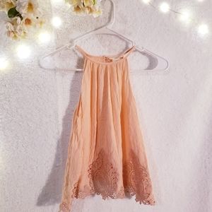 Peach InTu Halter Top